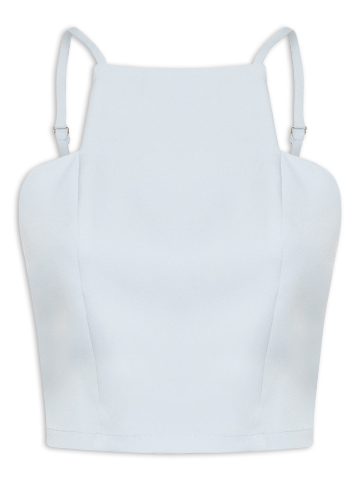 Blusa Cropped Feminina - Azul