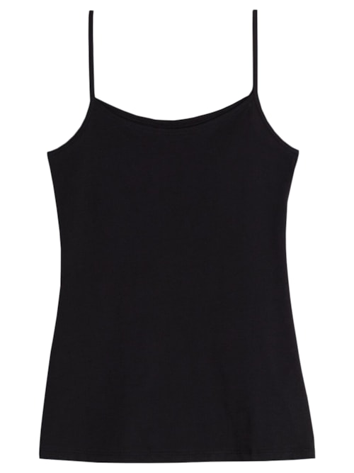 Blusa De Algodão Supima® Extrafino - Preto