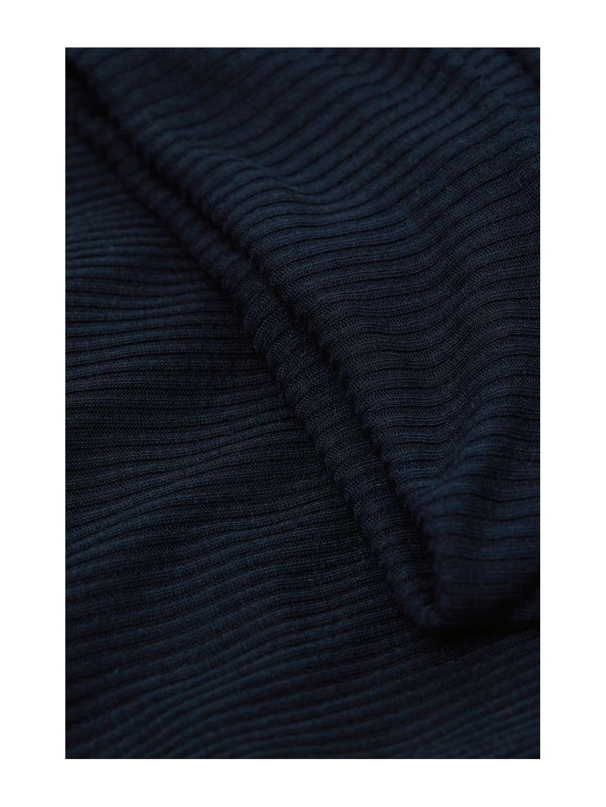 Blusa De Gola Alta Ultranatural Com Cashmere Azul Intimissimi