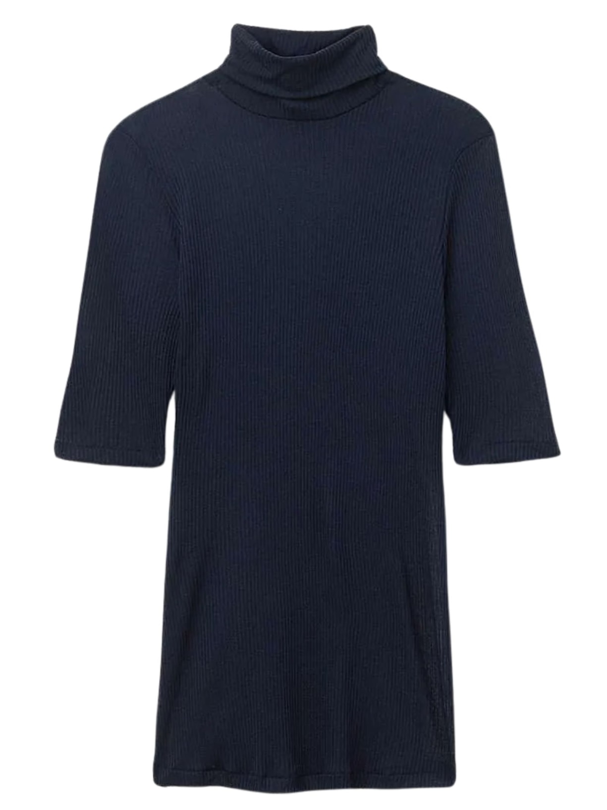 Blusa De Gola Alta Ultranatural Com Cashmere - Azul