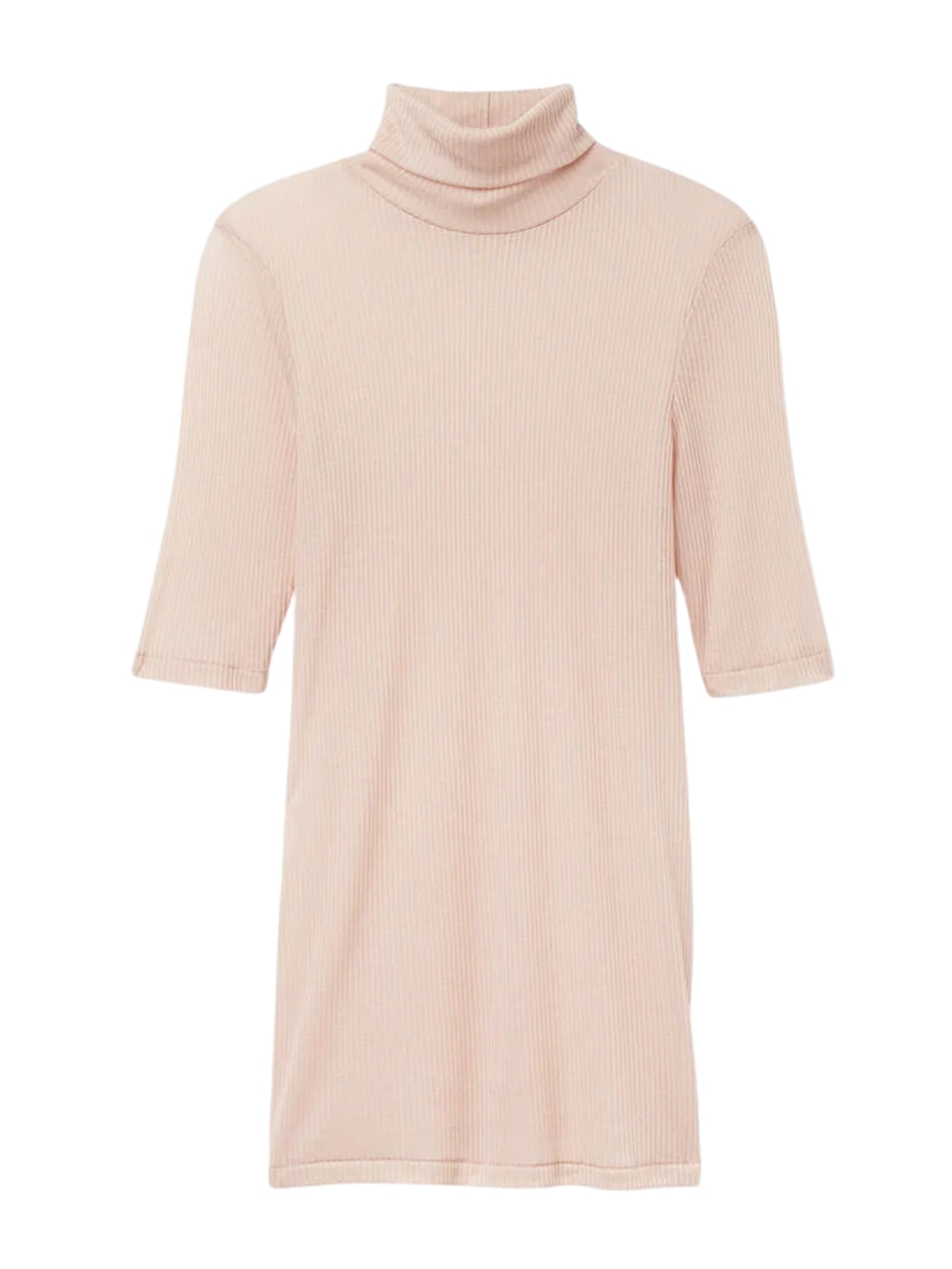 Blusa De Gola Alta Ultranatural Com Cashmere - Rosa