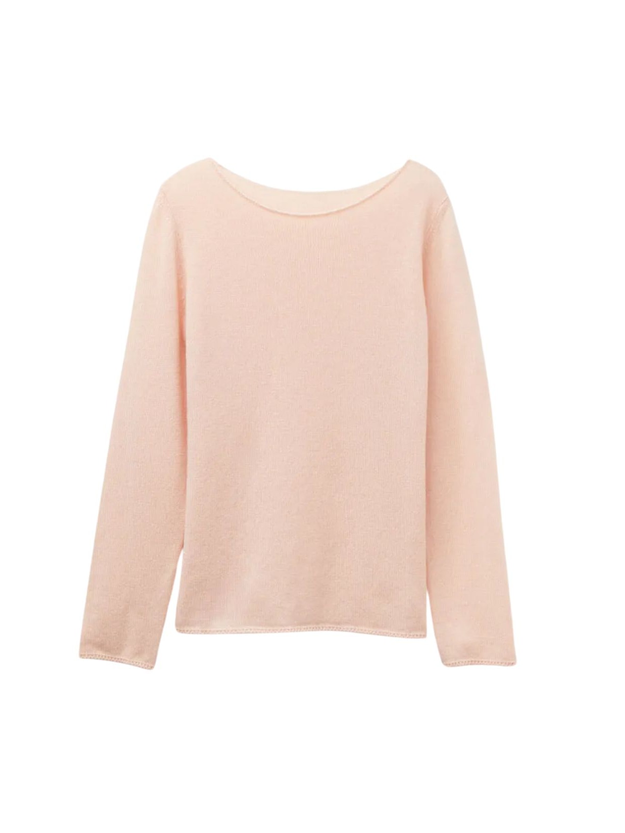 Blusa De Manga Comprida 100% Cashmere Rosa Intimissimi