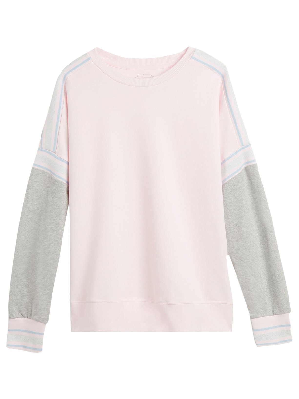 Blusa De Manga Comprida Em Algodão Orgânico Day Off Rosa Intimissimi