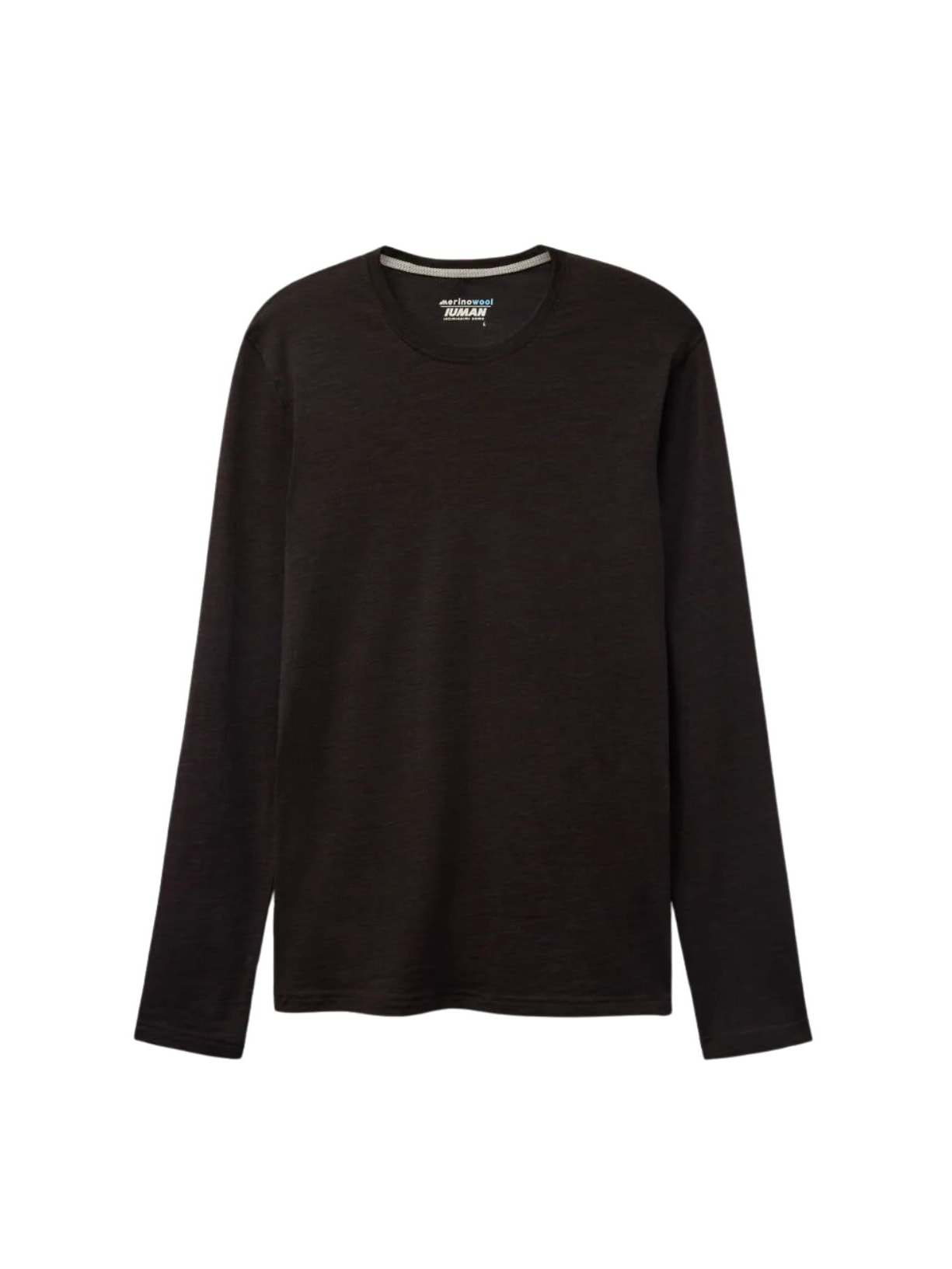 Blusa De Manga Comprida Em Lã Merino Com Decote Redondo Marrom Intimissimi