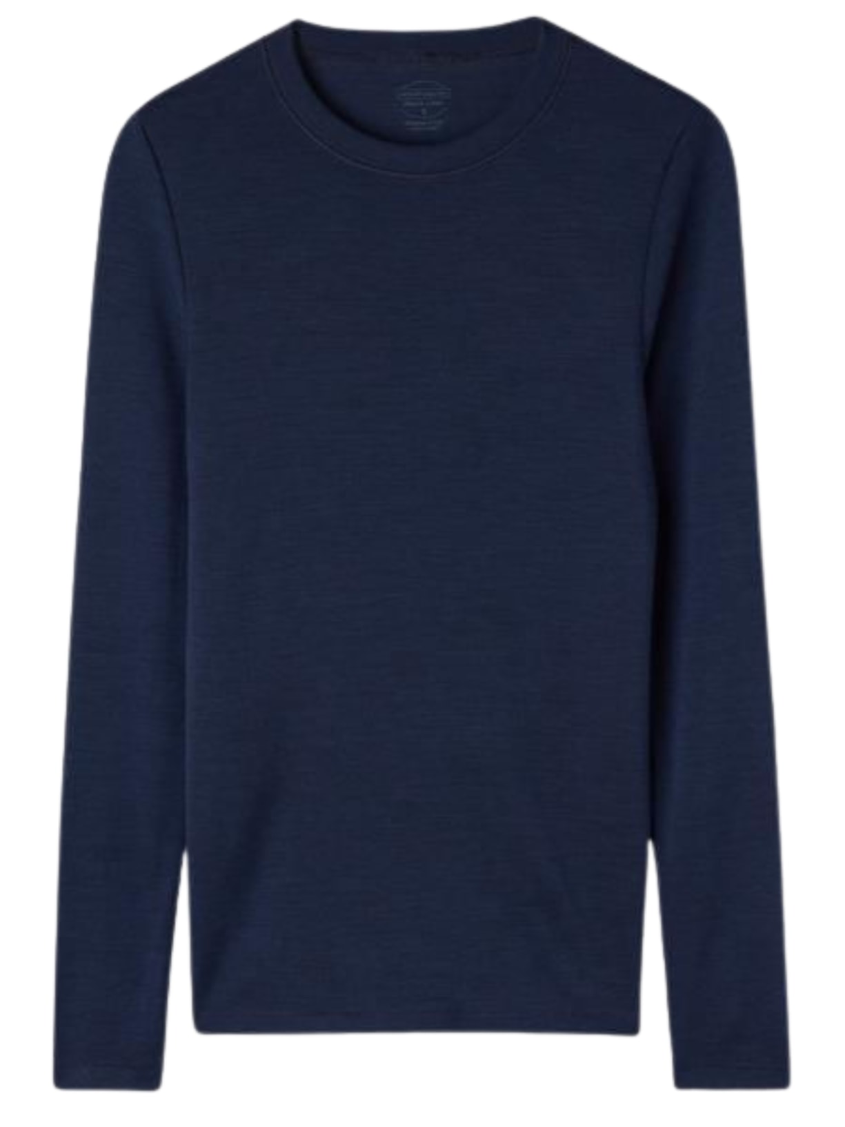 Blusa De Manga Comprida Wool & Cotton - Azul