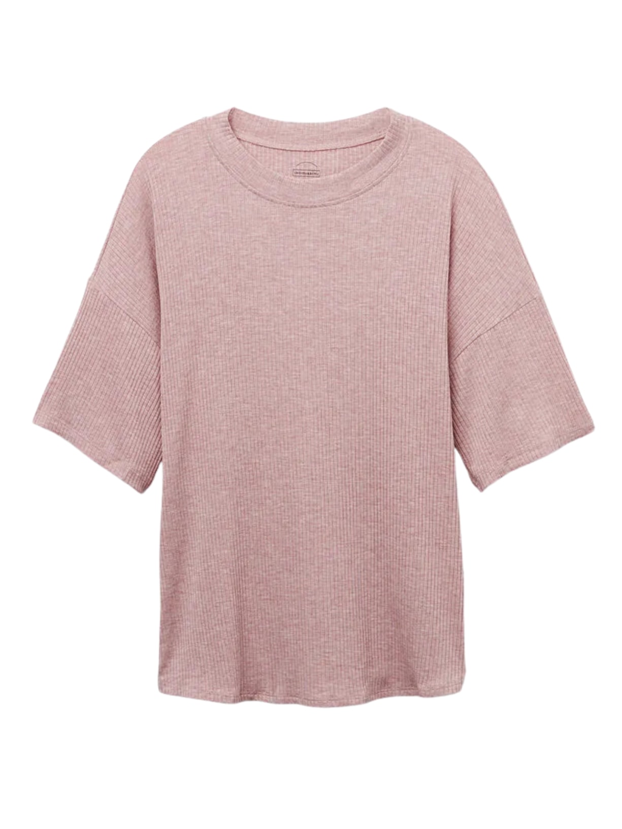 Blusa De Manga Curta Em Modal Chic Comfort - Rosa