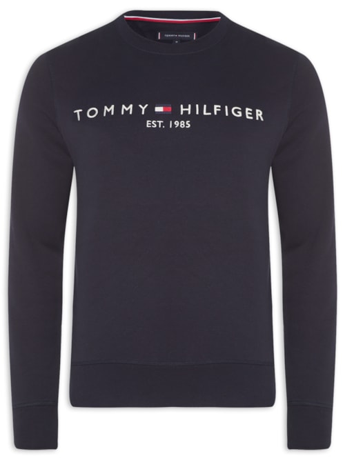 Blusa De Moletom Logo Swea - Azul