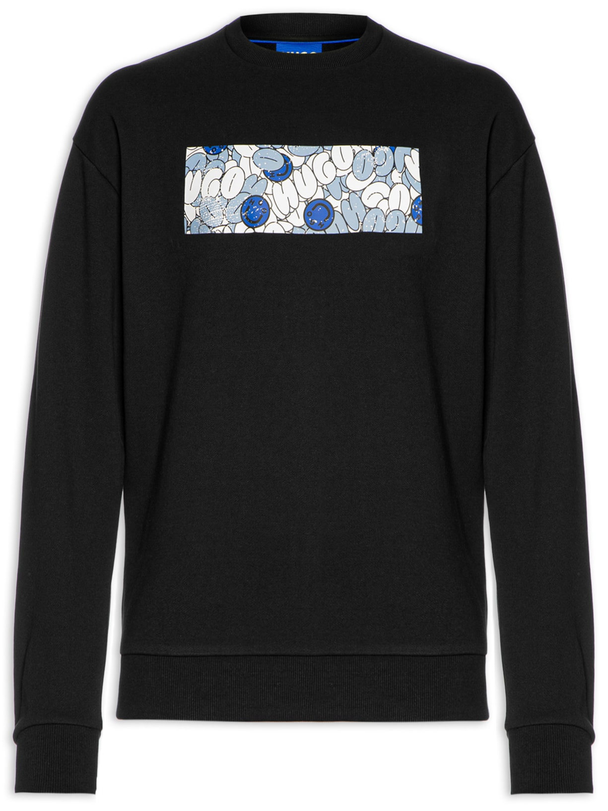 Blusa de Moletom Masculina Neprix - Preto