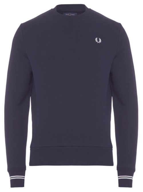 Blusa De Moletom Masculino Crew Neck Sweatshirt - Azul