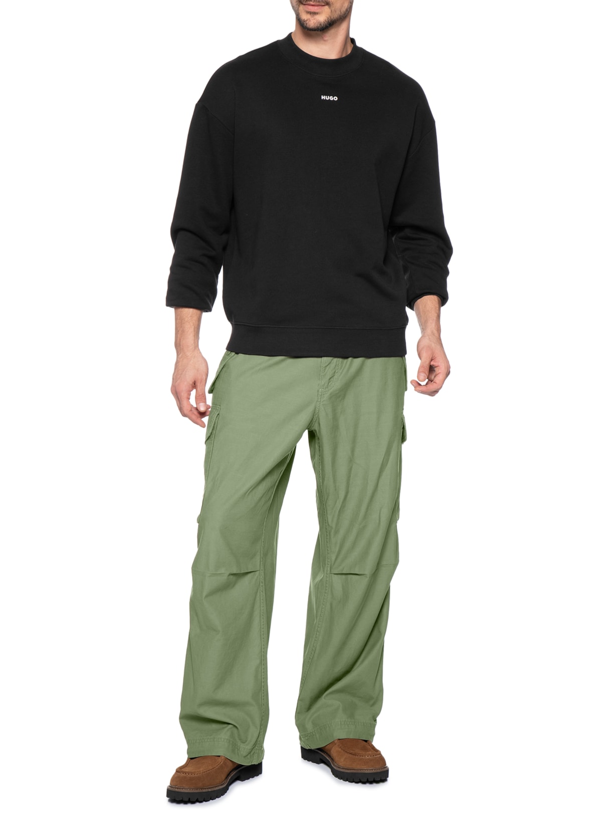 Blusa De Moletom Masculino Dapocrew Preto Hugo