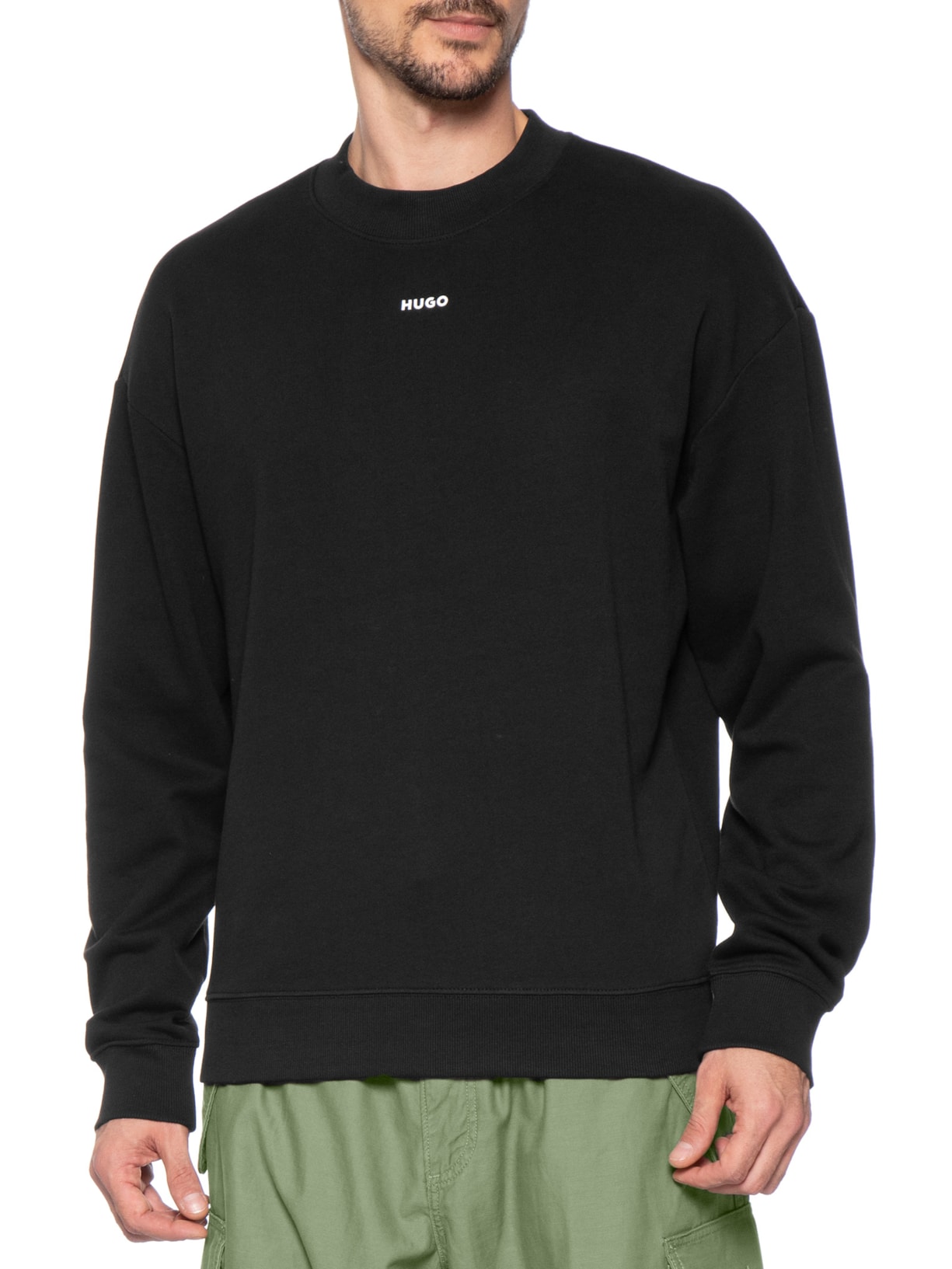 Blusa De Moletom Masculino Dapocrew Preto Hugo