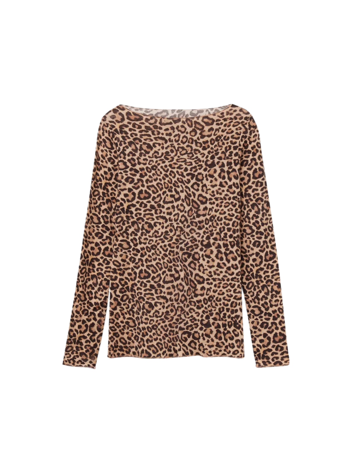 Blusa Em Modal Ultralight Com Cashmere Pretty Savage - Marrom