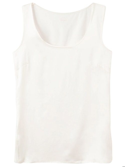 Blusa Em Seda e Modal - Marfim