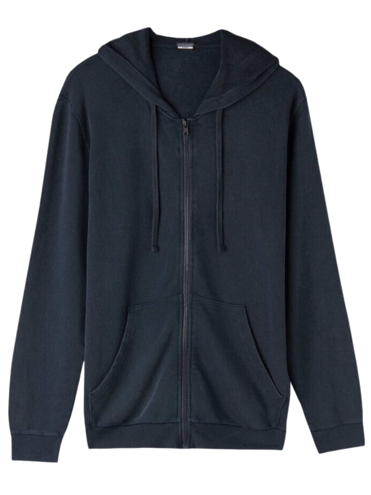 Blusa Felpa Com Zíper Washed Collection Azul Intimissimi