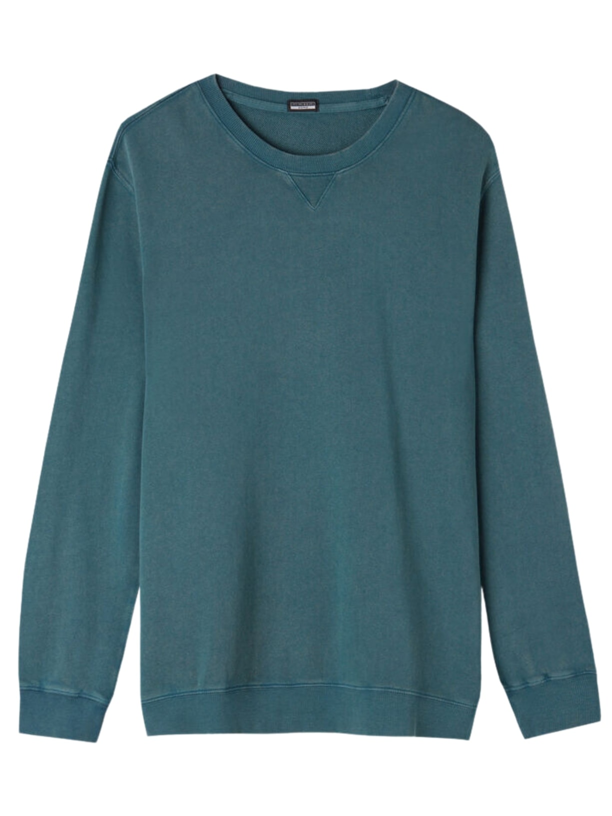 Blusa Felpa Girocollo Washed Collection Verde Intimissimi