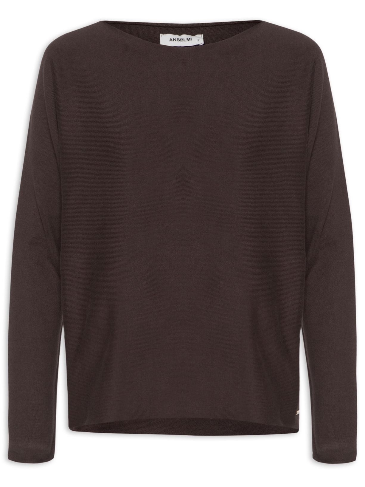 Blusa Feminina 3D Consuelo Marrom Anselmi