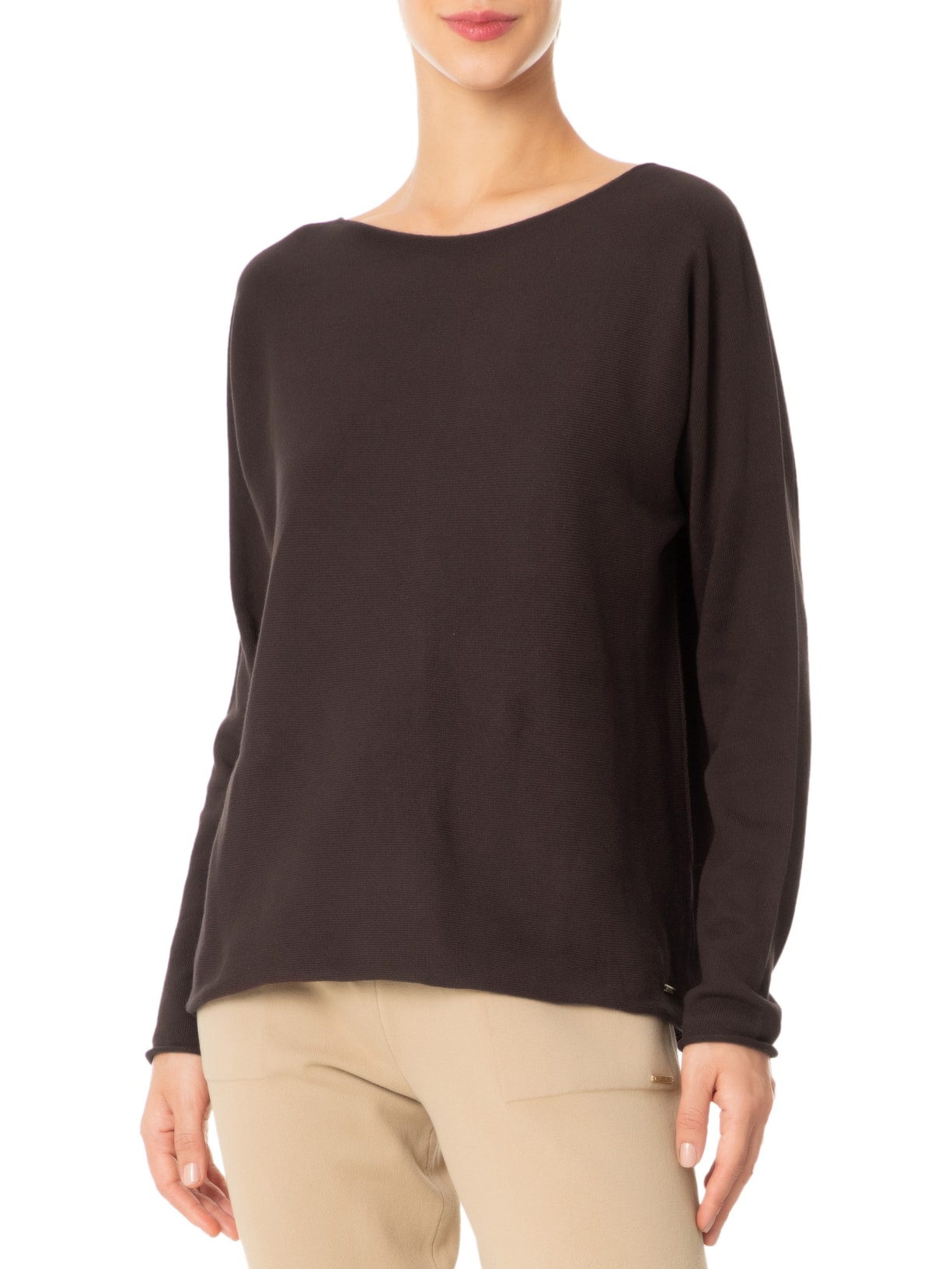 Blusa Feminina 3D Consuelo Marrom Anselmi