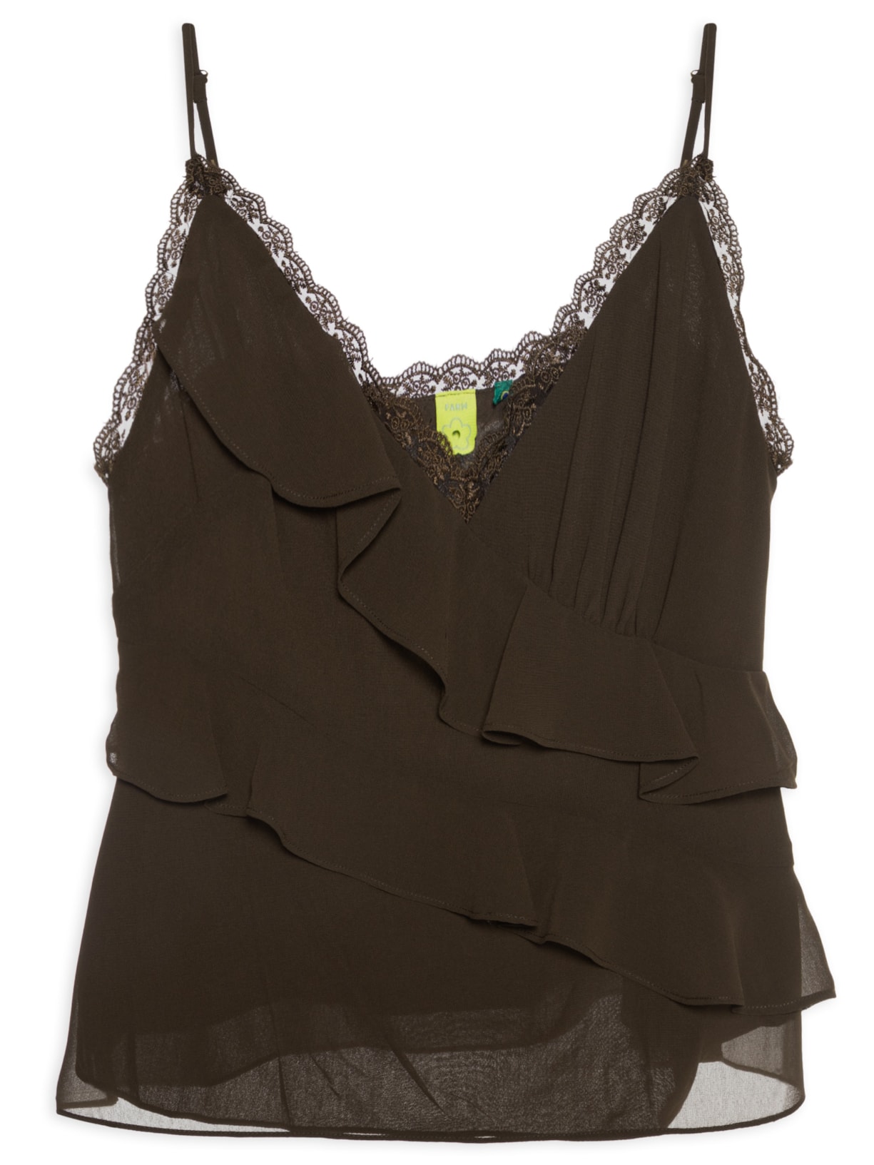Blusa Feminina Acetinada - Marrom