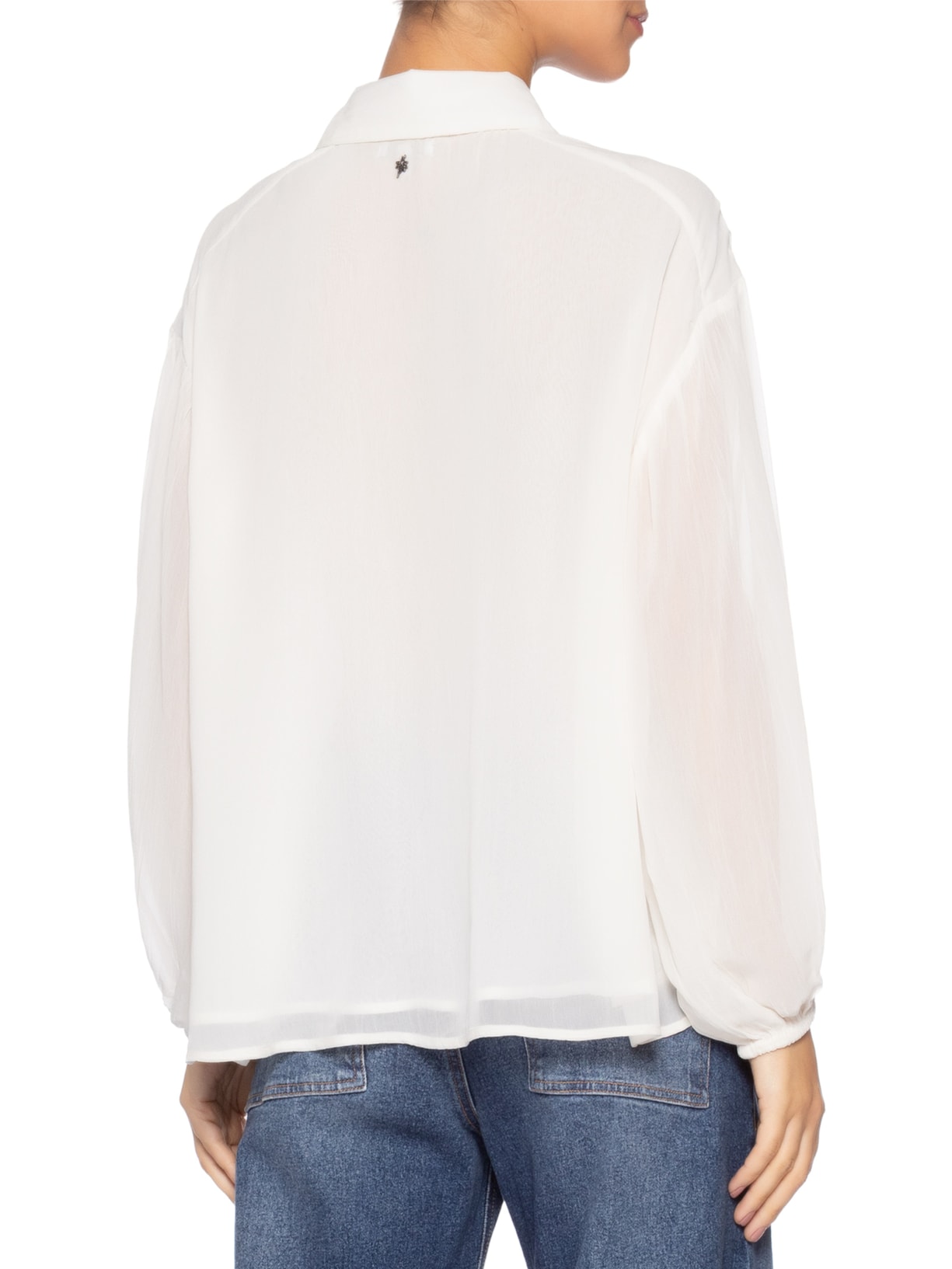 Blusa Feminina Agatha Branco Le Lis