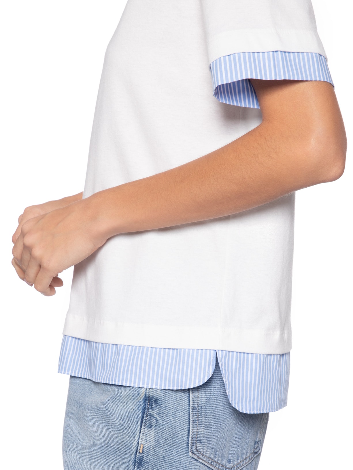 Blusa Feminina Alana Branco Le Lis