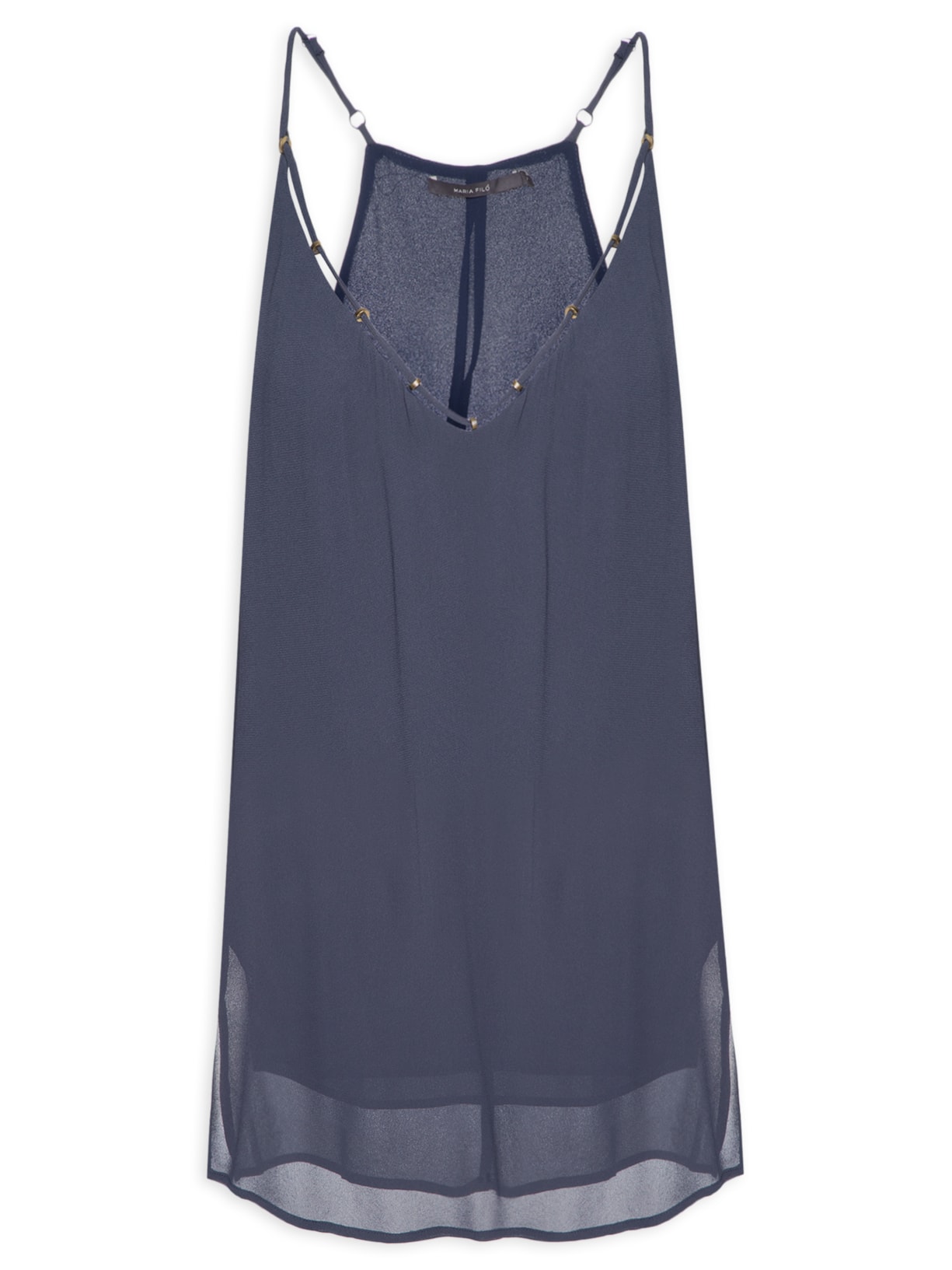 Blusa Feminina Alça Alongada GGT - Azul