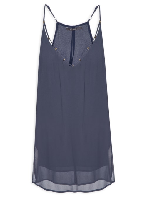 Blusa Feminina Alça Alongada GGT - Azul