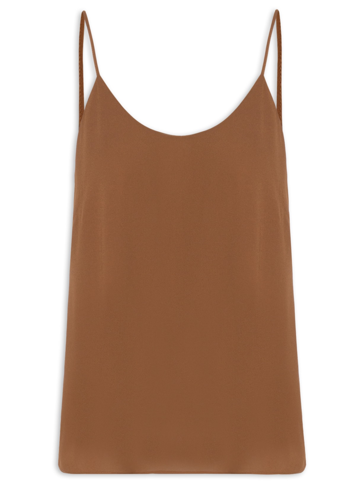 Blusa Feminina Alça Ggt - Marrom