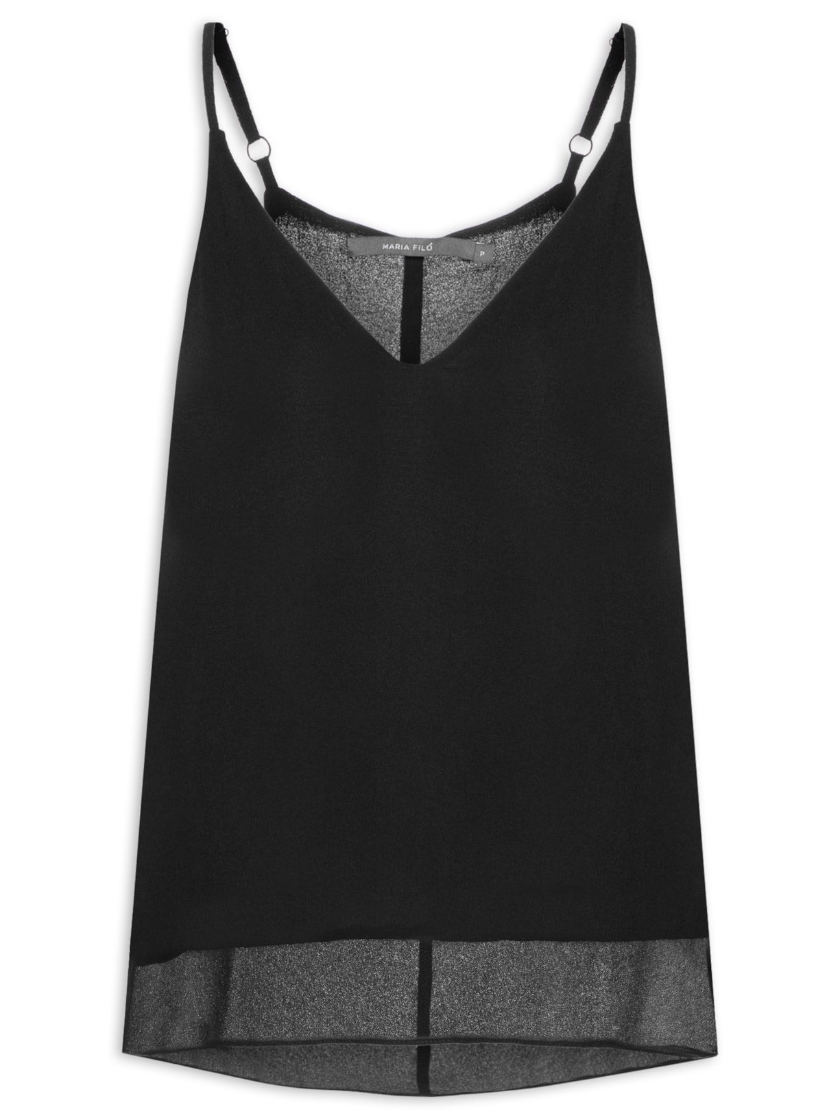 Blusa Feminina Alça Ggt - Preto