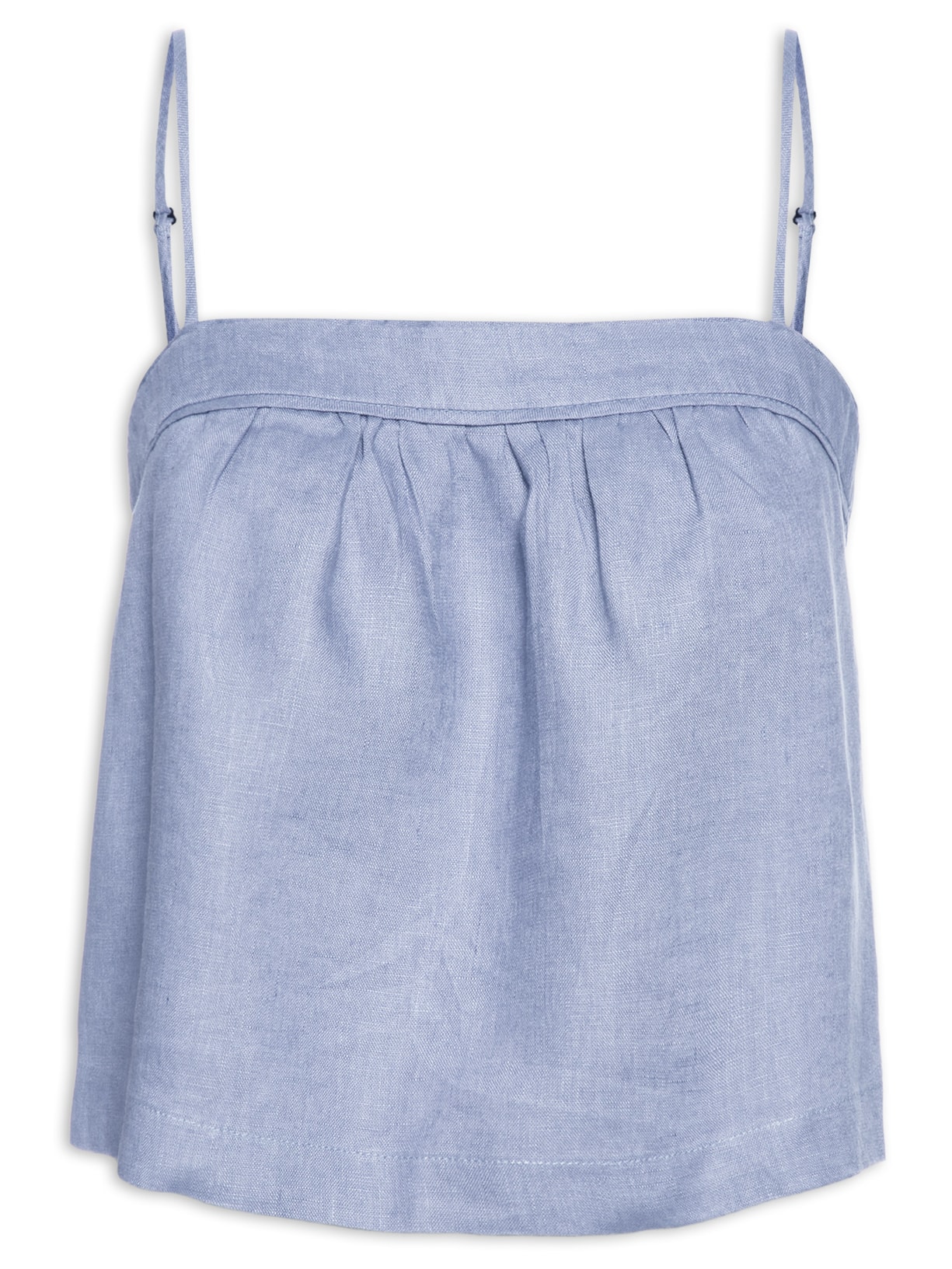 Blusa Feminina Alça Linho - Lilás