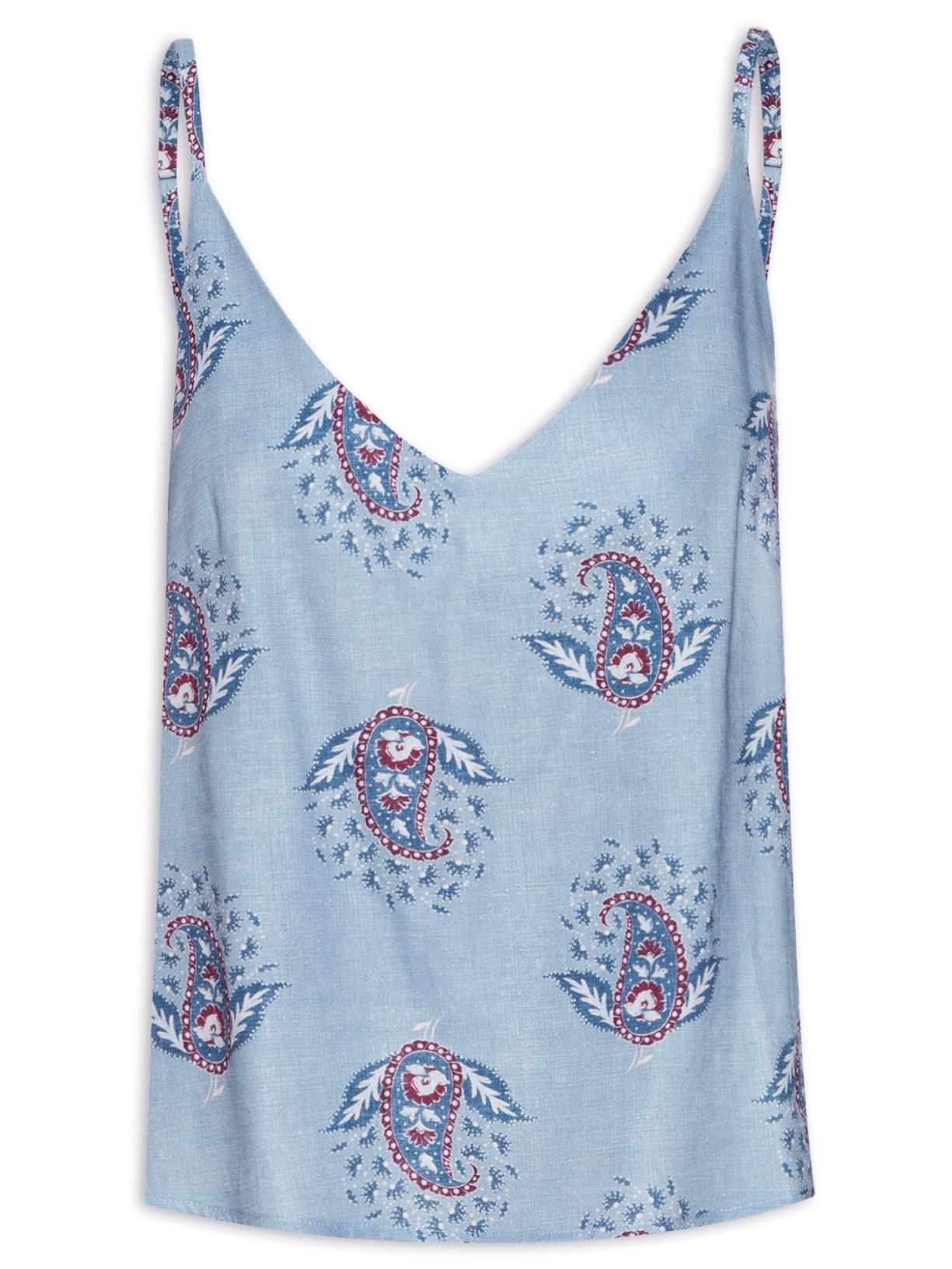 Blusa Feminina Alça Maya - Azul