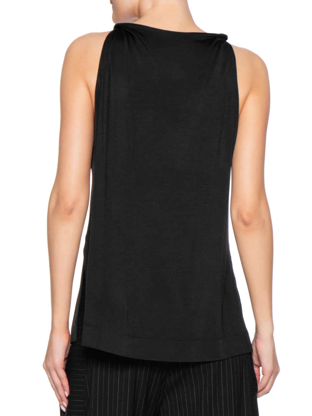 Blusa Feminina Alça Torcida Preto Animale