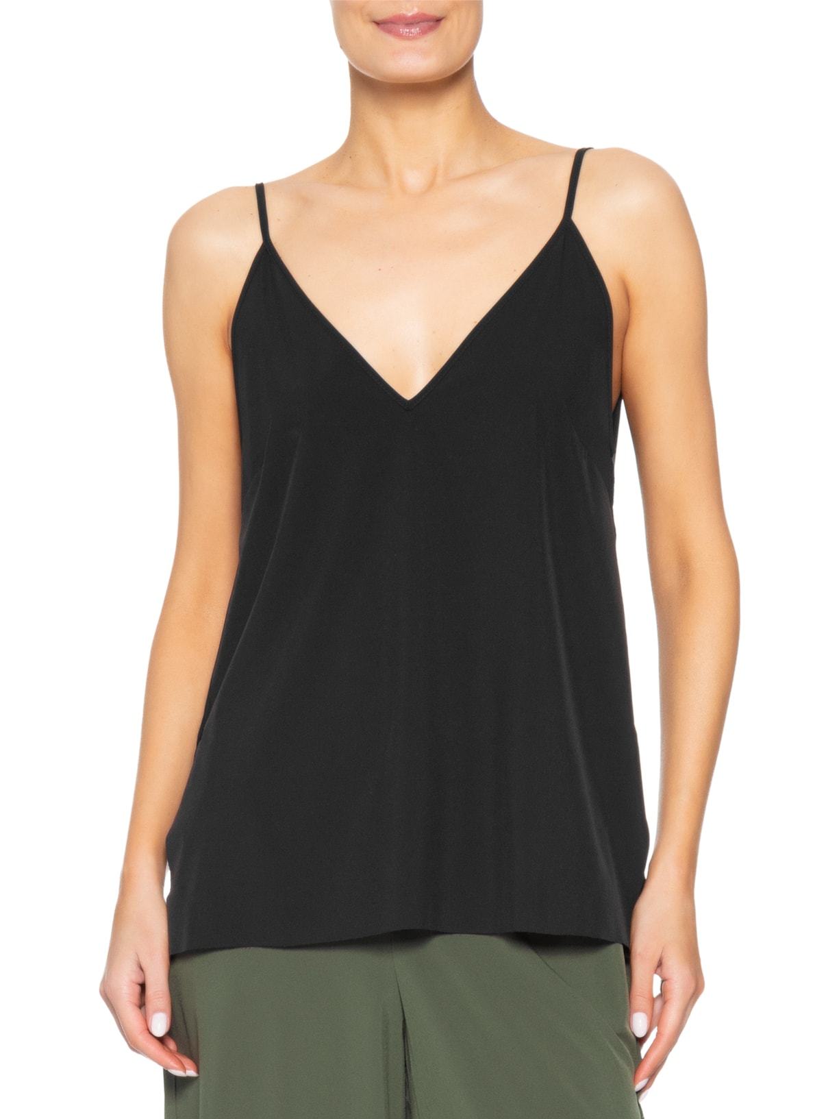 Blusa Feminina Alças Superlight Preto Osklen