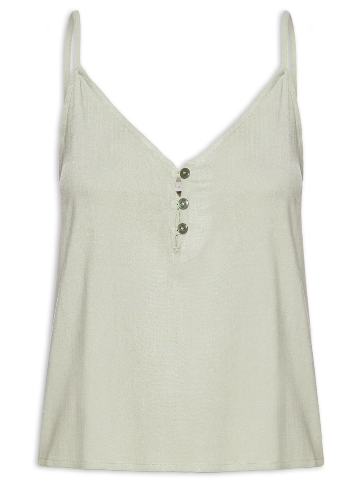 Blusa Feminina Alcinha Decote V - Verde