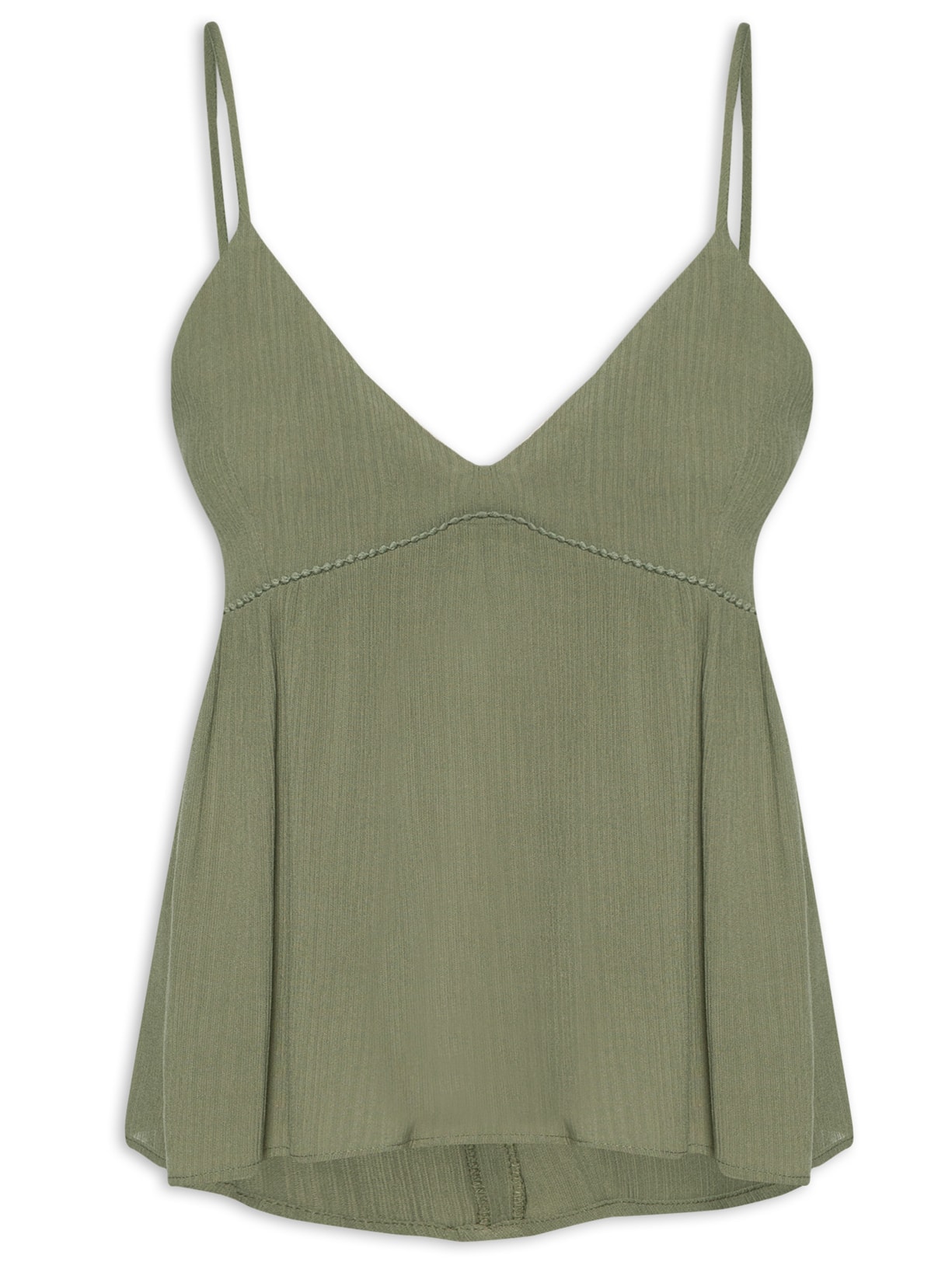 Blusa Feminina Alcinha Entremeio - Verde