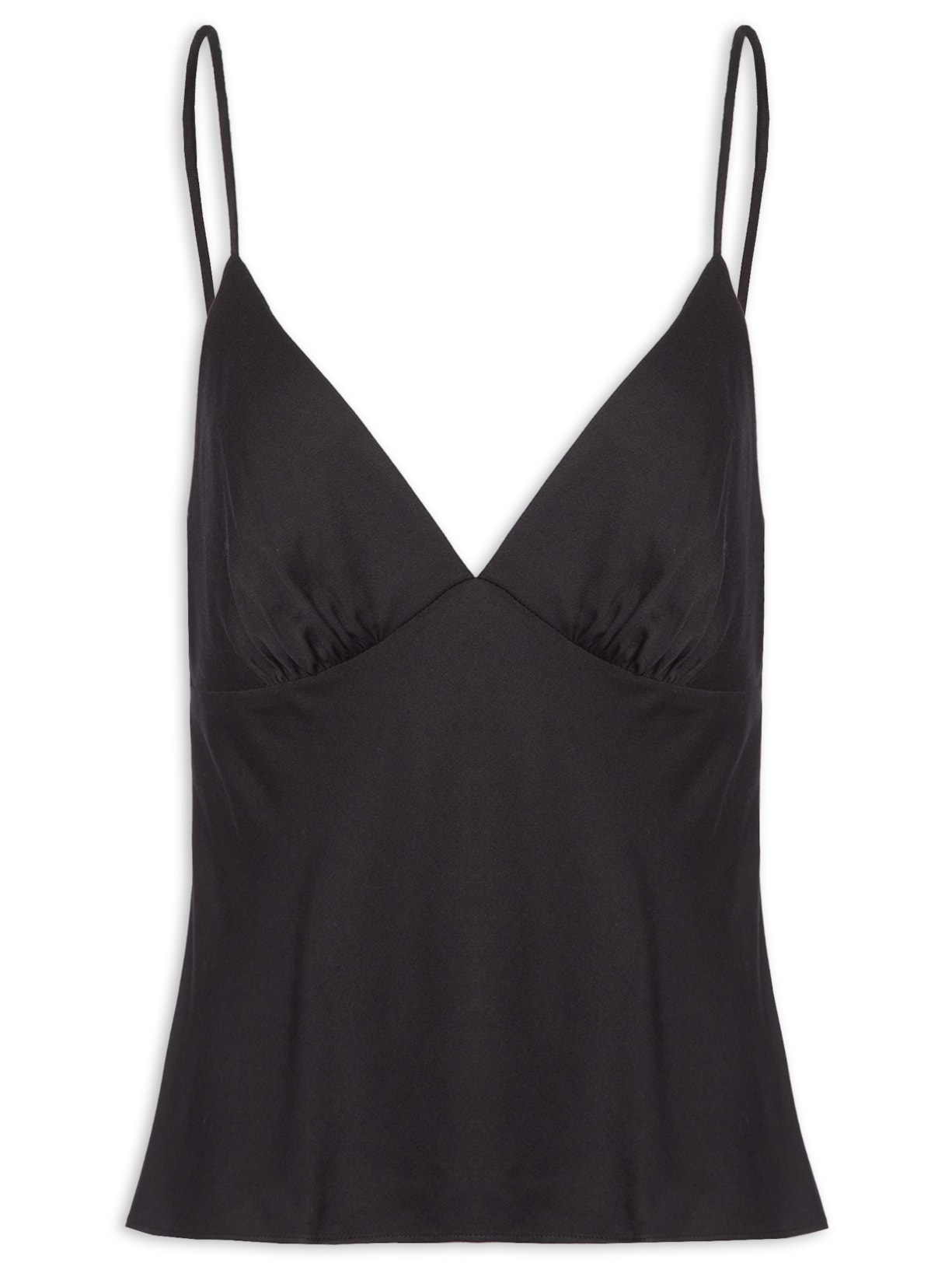 Blusa Feminina Alcinhas Preto Farm