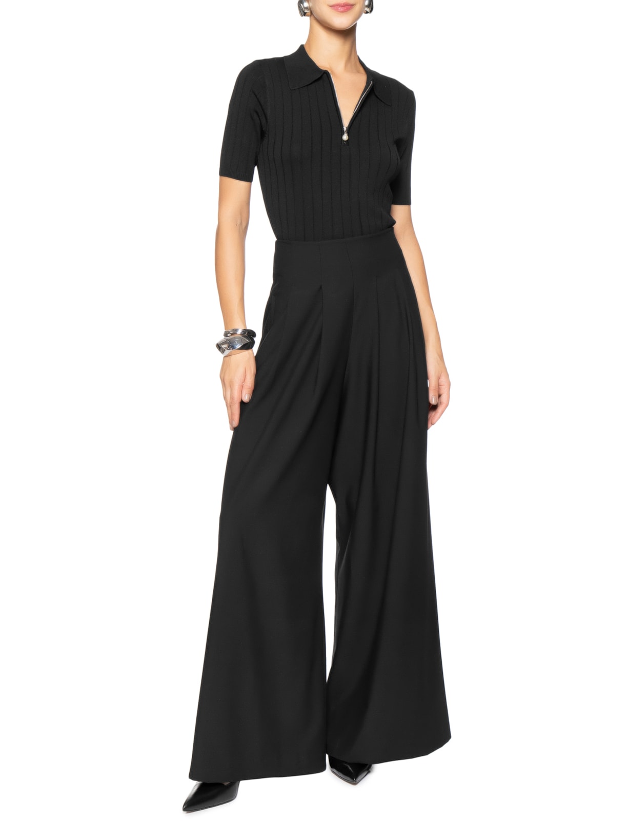 Blusa Feminina Alexia Preto Le Lis