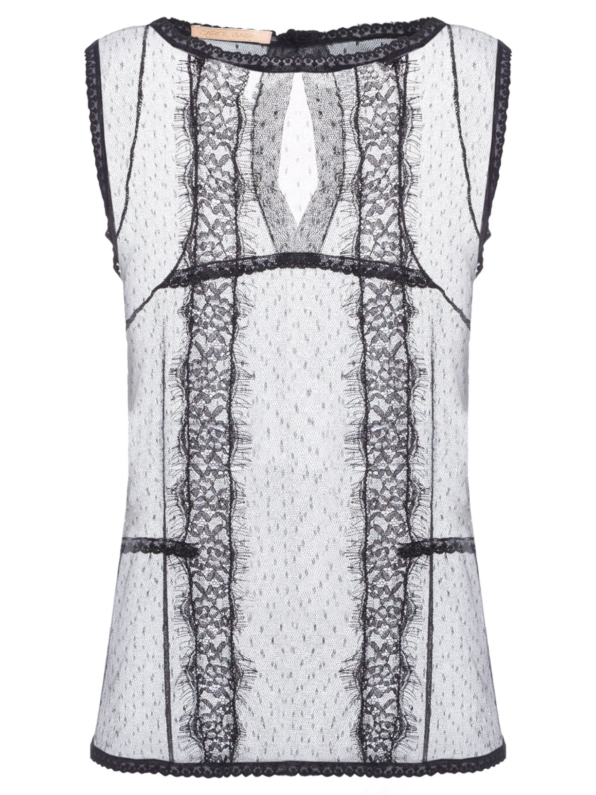 Blusa Feminina Alfazema - Preto