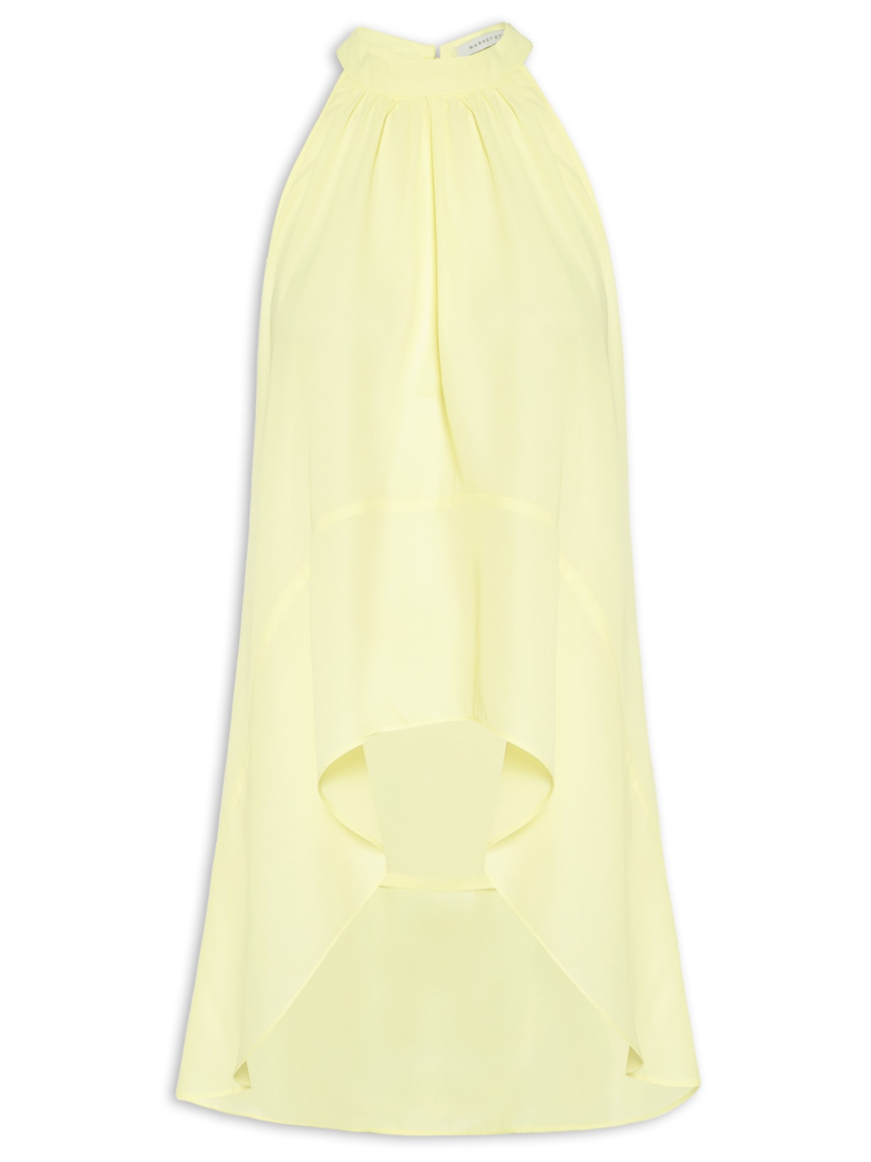 Blusa Feminina Alongada - Amarelo