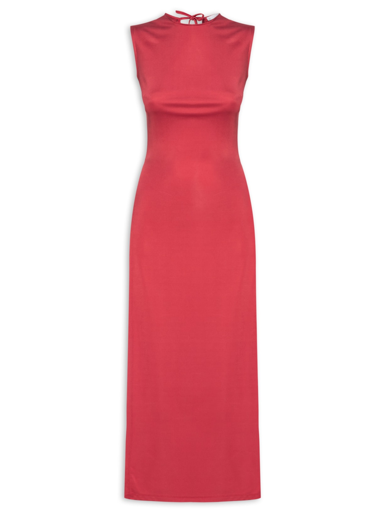 Blusa Feminina Alongada Assimétrica - Vermelho