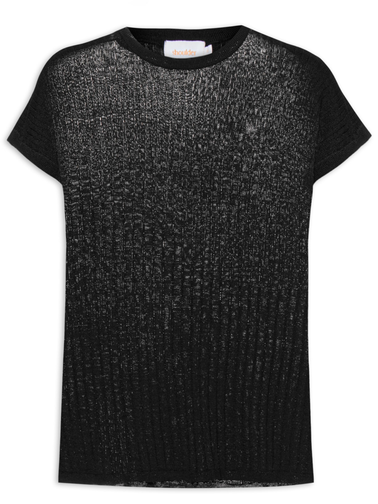 Blusa Feminina Alongada - Preto