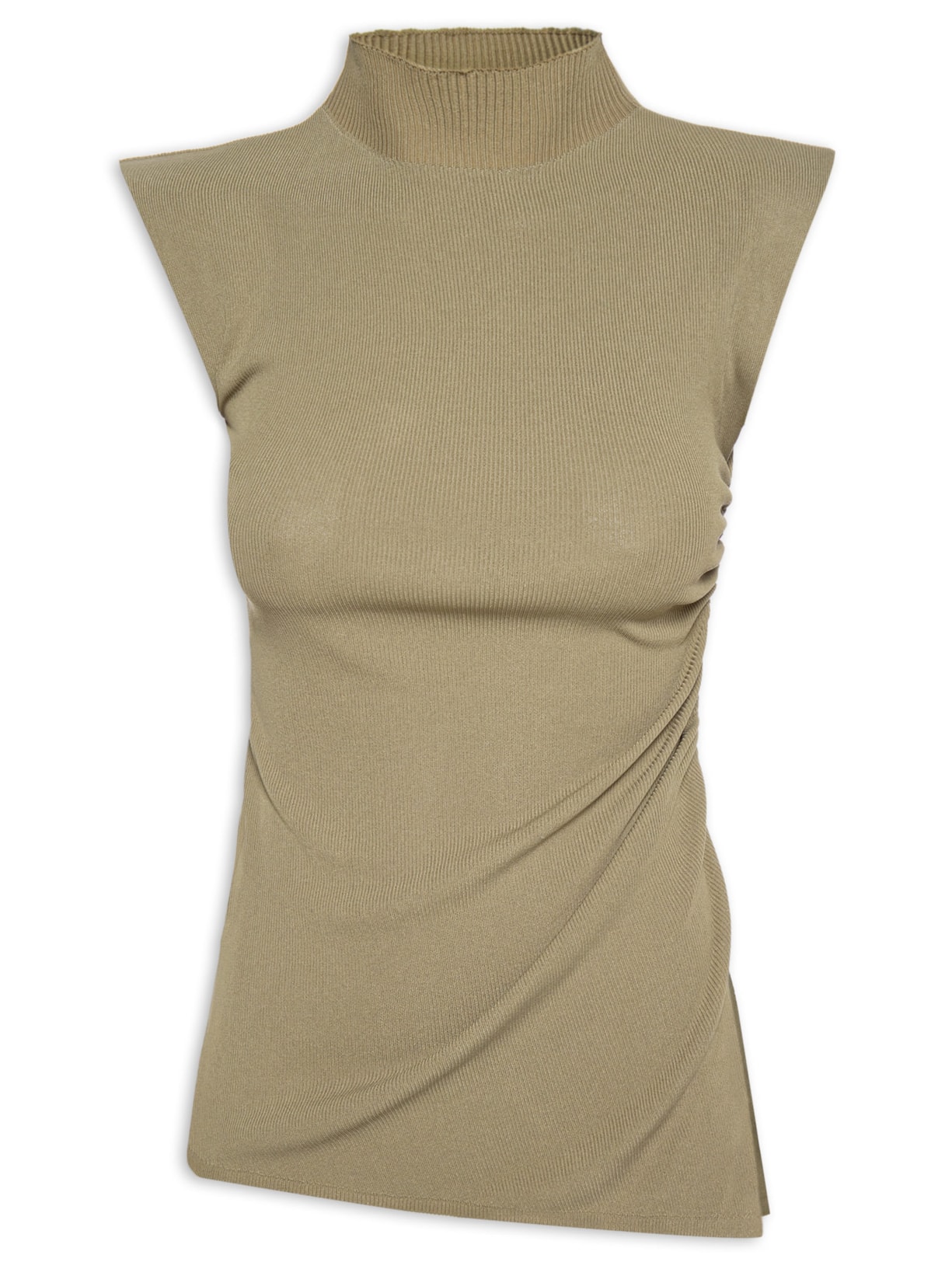 Blusa Feminina Alongada Tricot Fresh - Verde