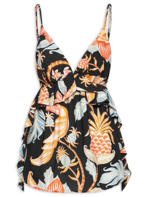 Blusa Feminina Amalfi - Preto