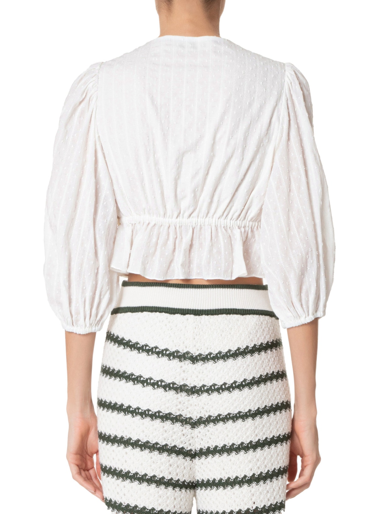 Blusa Feminina Amarração Busto Branco  Dress To