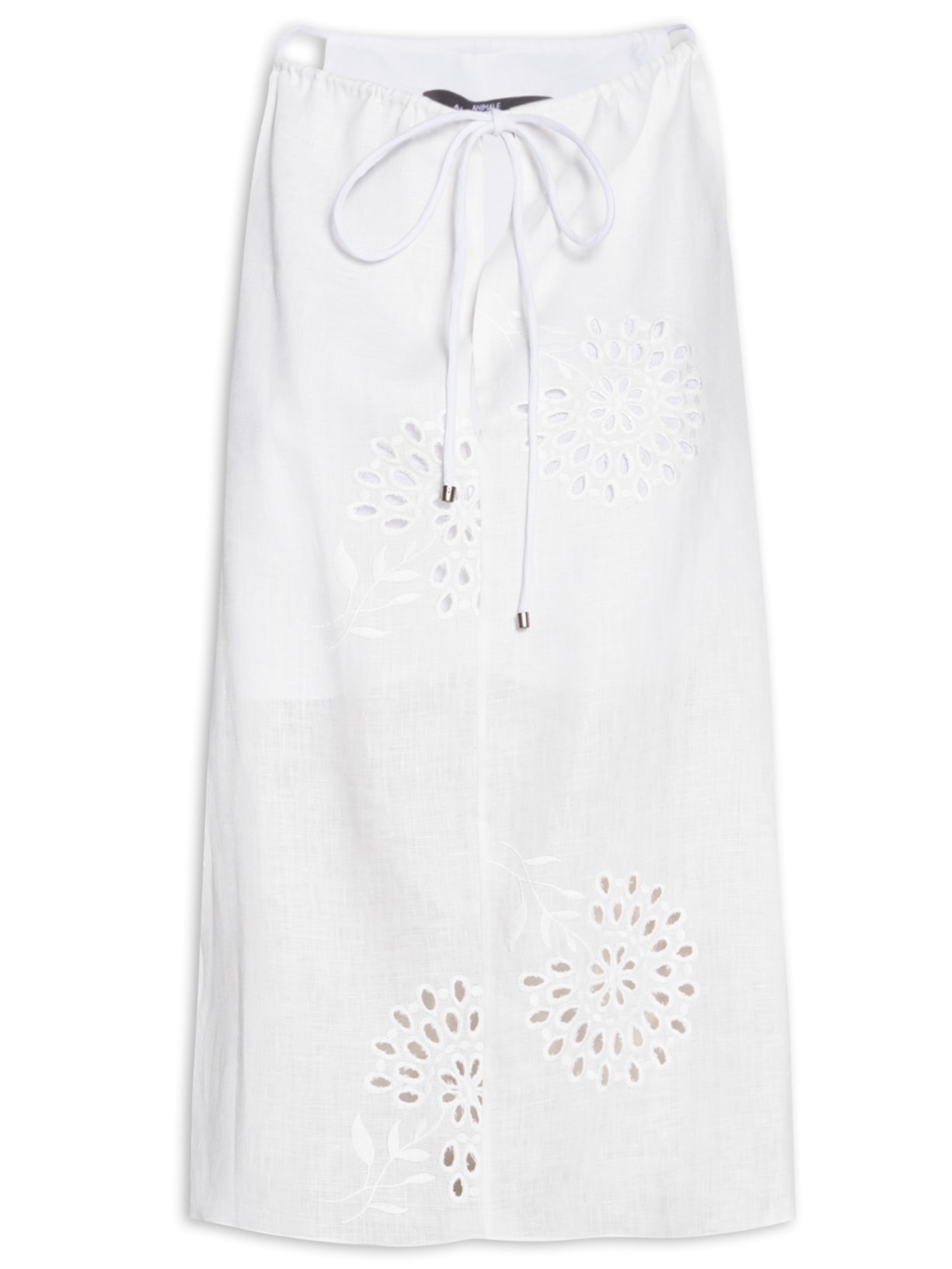 Blusa Feminina Amarração De Laise - Branco