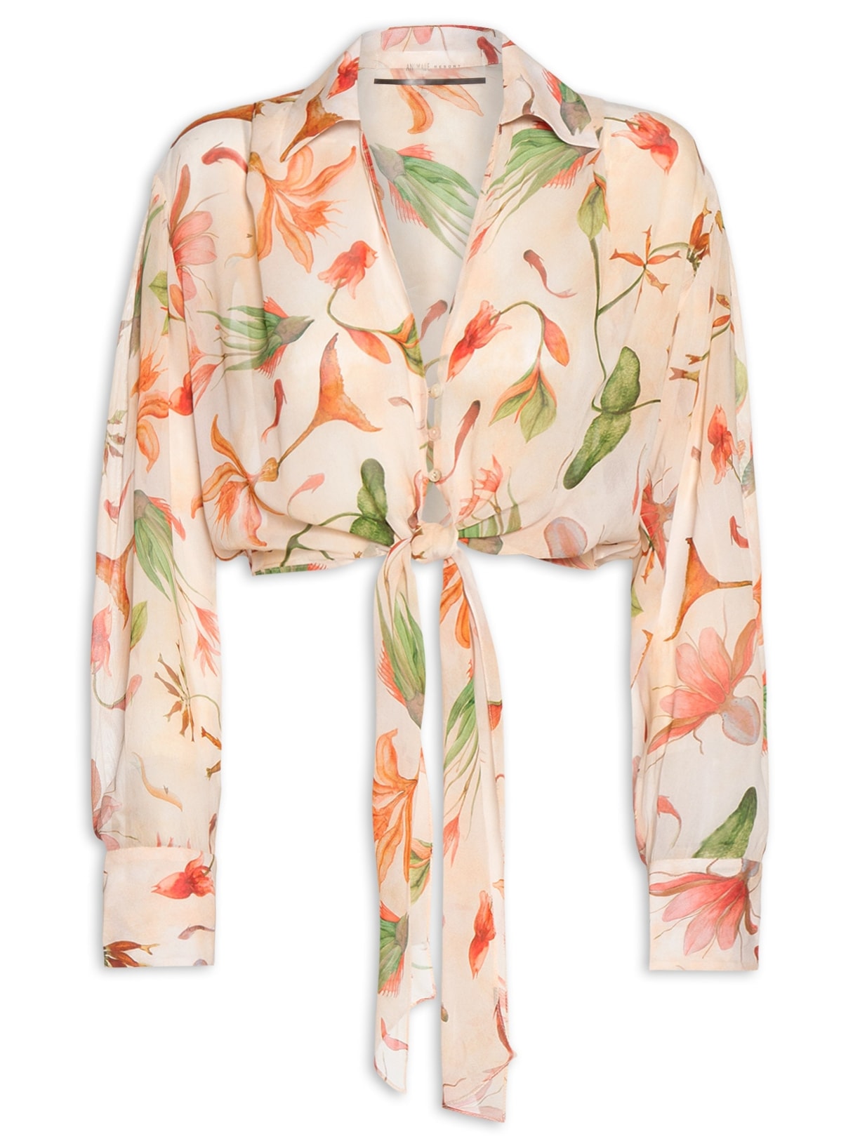 Blusa Feminina Amarração Rosa Animale Resort