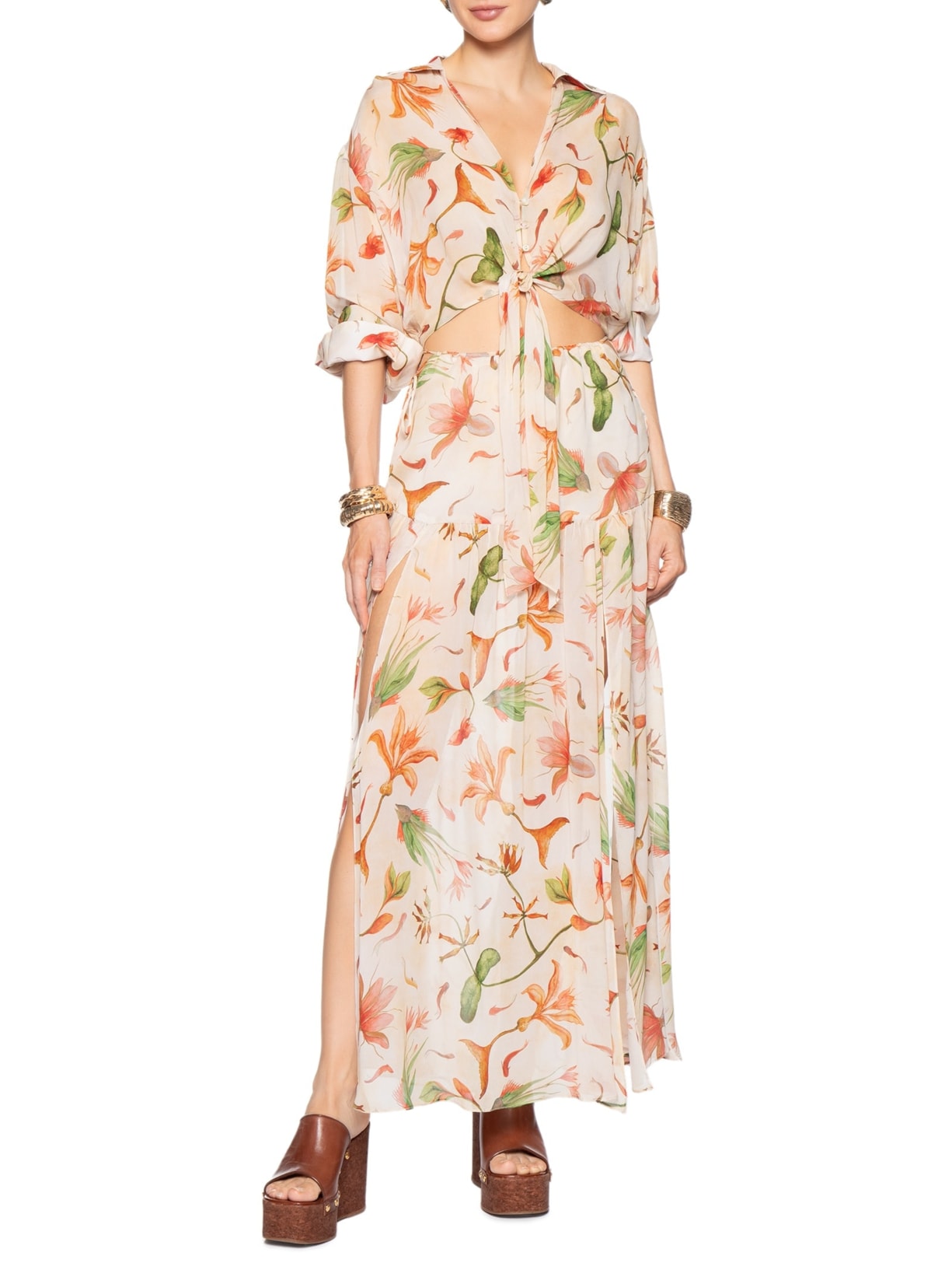 Blusa Feminina Amarração Rosa Animale Resort