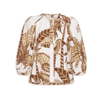 Blusa Feminina Amazônia - Amarelo