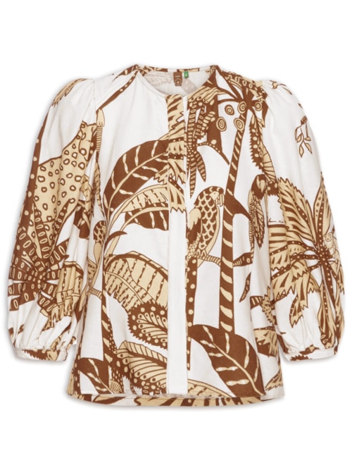 Blusa Feminina Amazônia - Amarelo