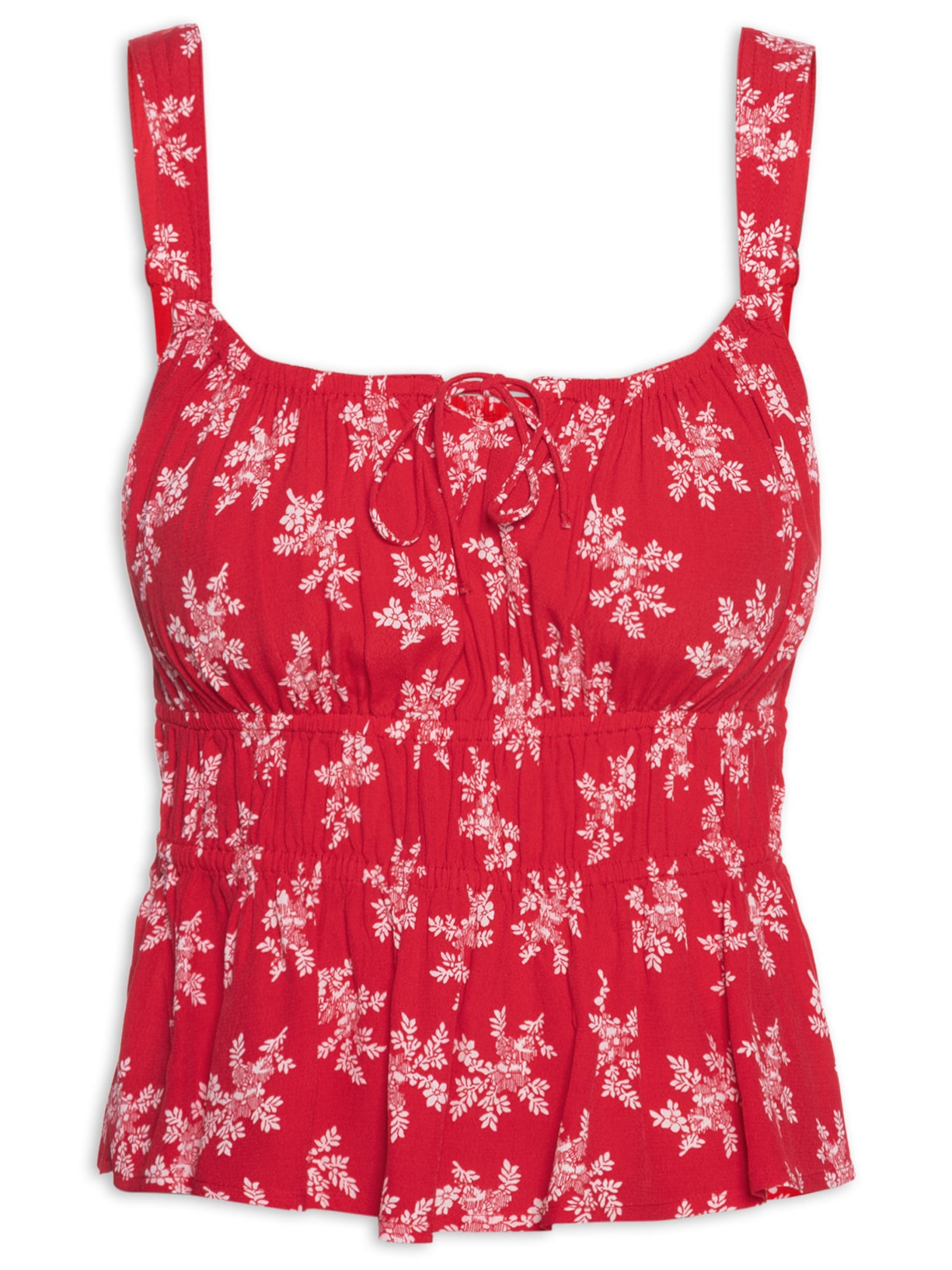 Blusa Feminina Ambrey Slim Sl BLS - Vermelho