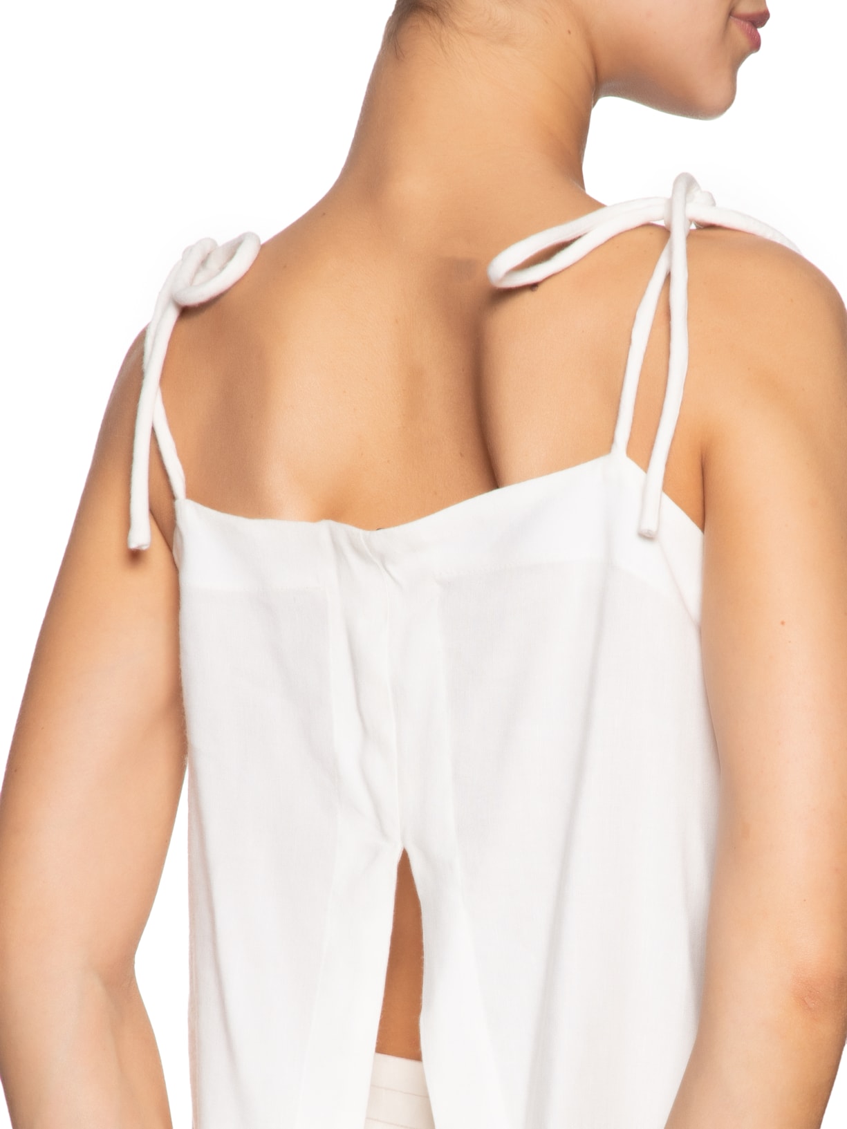 Blusa Feminina Ampla De Linho Off White Animale Jeans